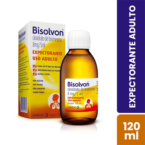 BISOLVON 1,60mg xpe expec fr 120ml adu