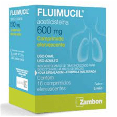 FLUIMUCIL 600mg cx 16 comp efv