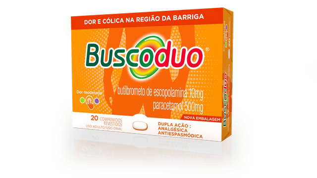 BUSCODUO 10+500MG 20´S