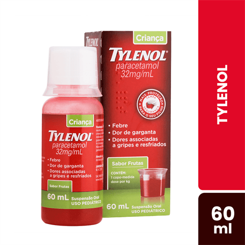 TYLENOL CRIANCA SUSP 60ML