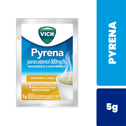 VICK PYRENA 500MG ENV MEL E LIMAO
