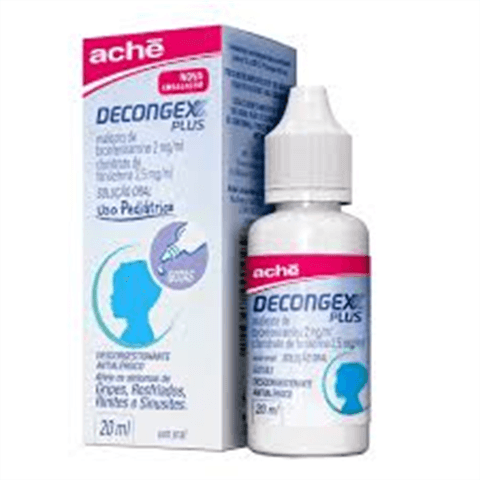 DECONGEX PLUS 2+2,5mg sol fr gts 20ml