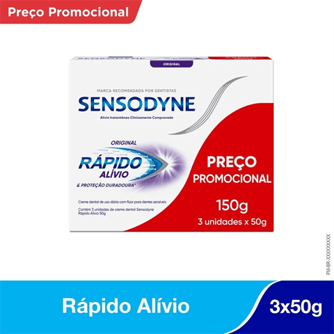 CD SENSODYNE 50G RAPIDO ALIVIO