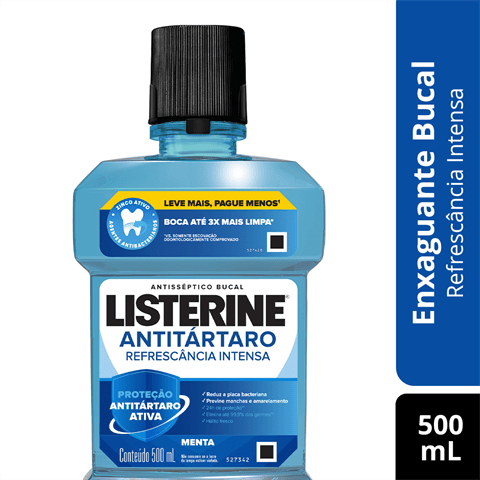 ENXAG LISTERINE ANTITARTARO 500ML