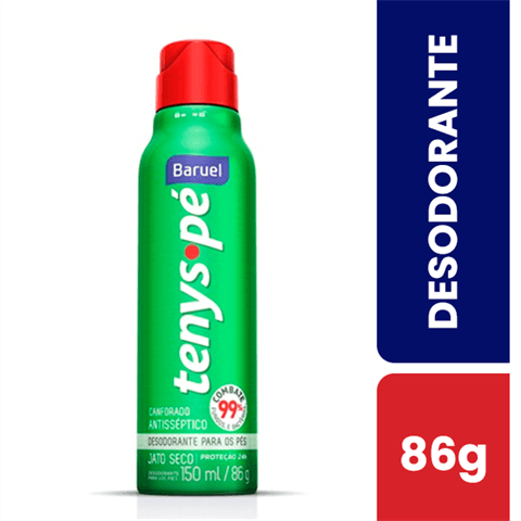 TENYS PÉ CANFORADO BARUEL 150 ML