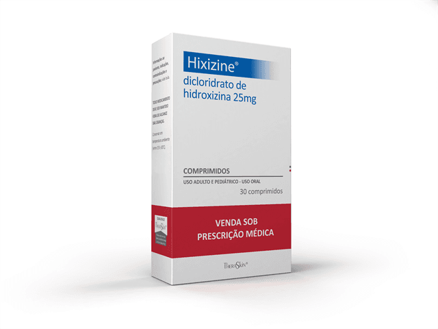 HIXIZINE 25MG 30´S