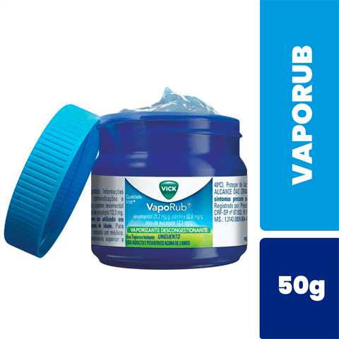 VICK VAPORUB 28,2+52,6+13,3mg ung pte 50g