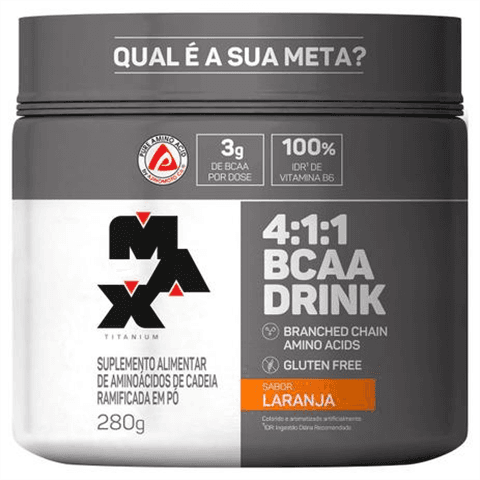 BCAA 4:1:1 DRINK LARANJA 280G