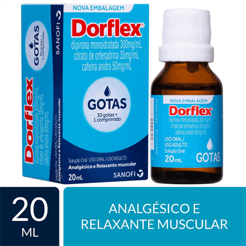 DORFLEX 35+300+50mg sol or fr 20ml