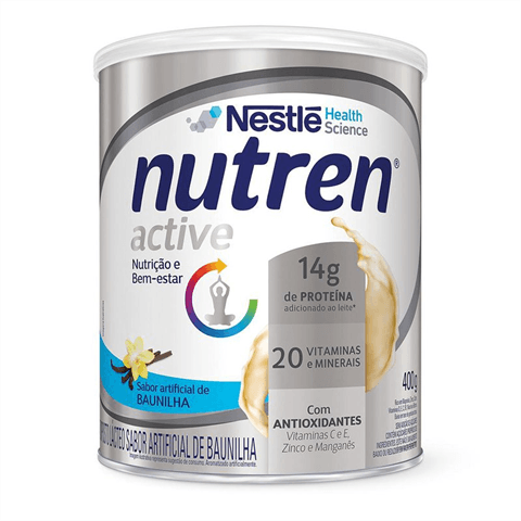 NUTREN ACTIVE BAUNILHA 400G
