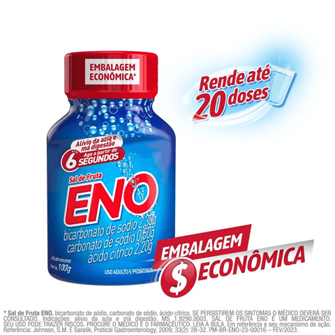 SAL DE FRUTA ENO 100G TRADICIONAL POTE