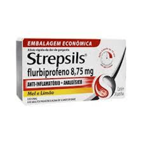 STREPSILS 24´S LARANJA