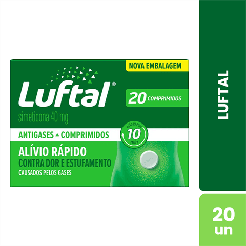 LUFTAL 40MG 20 COMP