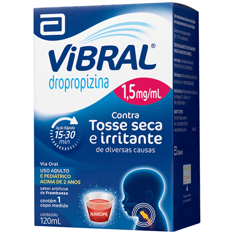 VIBRAL 1,5mg xpe fr 120ml ped