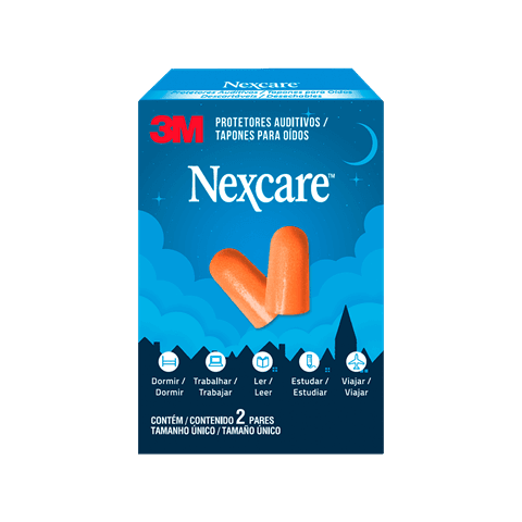 PROTETOR AUDITIVO NEXCARE C/2