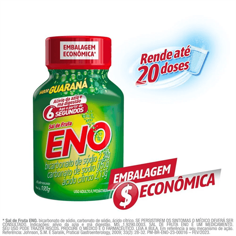 SAL DE FRUTA ENO 100G GUARANA
