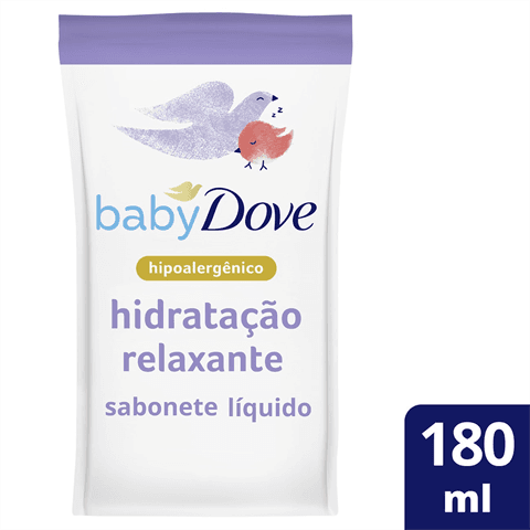 ST DOVE BABY LIQ HIDR RELAX REFIL 180ML