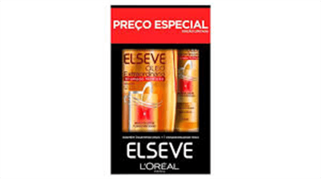 KIT ELSEVE OLEO EXTRA 375ML + CD 170ML