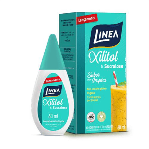 ADOÇANTE LINEA XILITOL SUCRALOSE 60ML