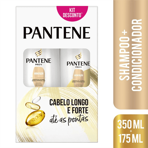 KIT PANTENE 350ML HIDRATAÇÃO