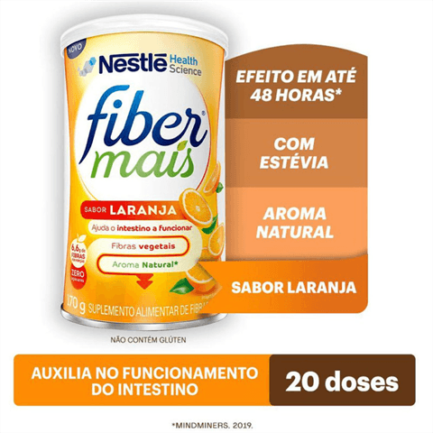 FIBERMAIS LARANJA 170G