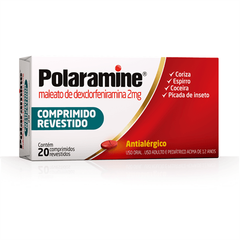 POLARAMINE 2MG 20´S