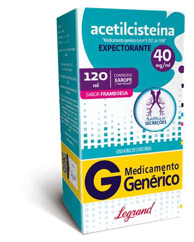 ACETILCISTEINA 40mg xpe fr 120ml adu