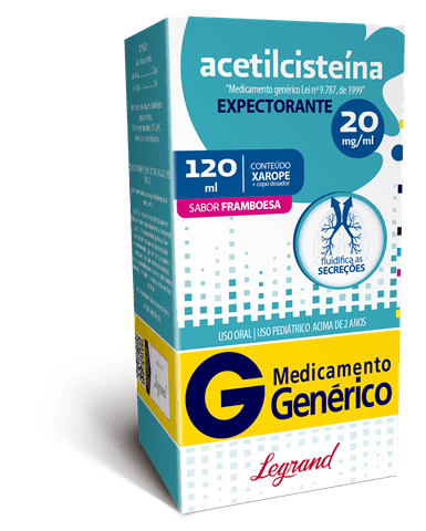 ACETILCISTEINA 20MG XPE 120ML INF LEGRAND