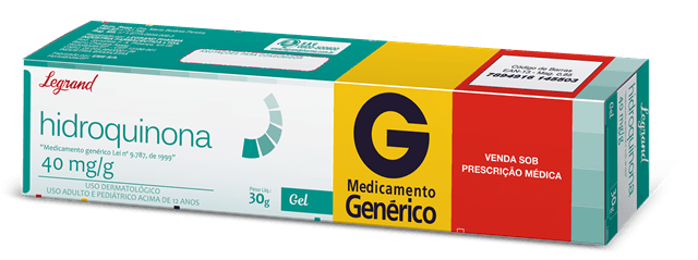 HIDROQUINONA 40mg gel derm bg 30g