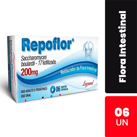 REPOFLOR 200MG 6´S