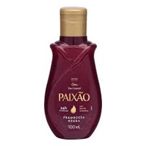 OLEO DE AMENDOA PAIXÃO FRAMBOESA NEGRA