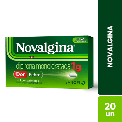 NOVALGINA 1G 20´S