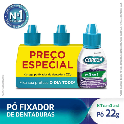 COREGA PO FIXADOR 22G