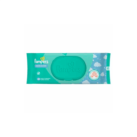 LENCO UMED PAMPERS CHEIRINHO DE BEBE 48UN