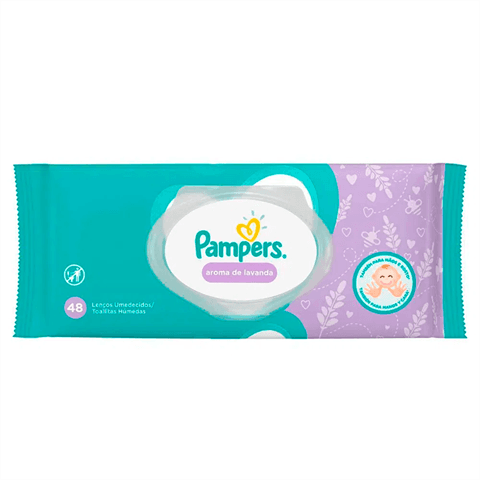 LENCO UMED PAMPERS LAVANDA 48UN