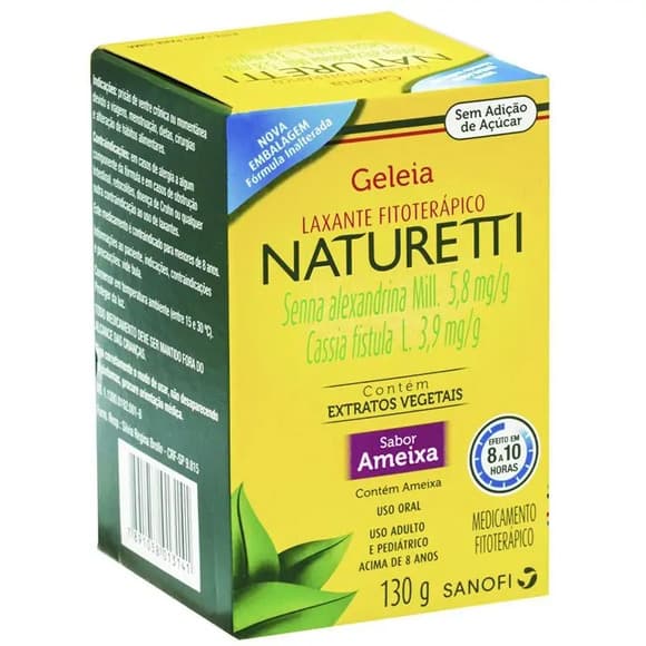 NATURETTI geleia pt 130g