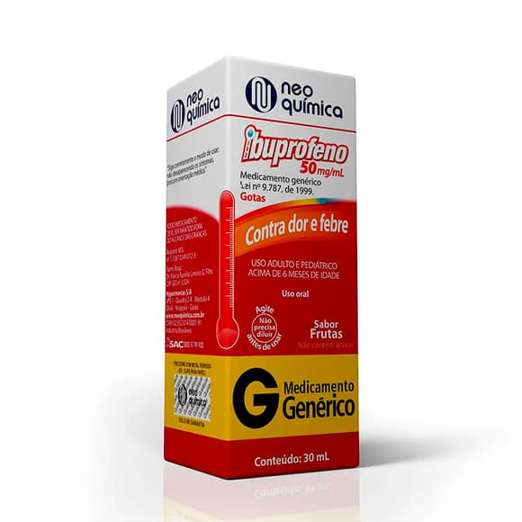 IBUPROFENO 50mg fr gts 30ml