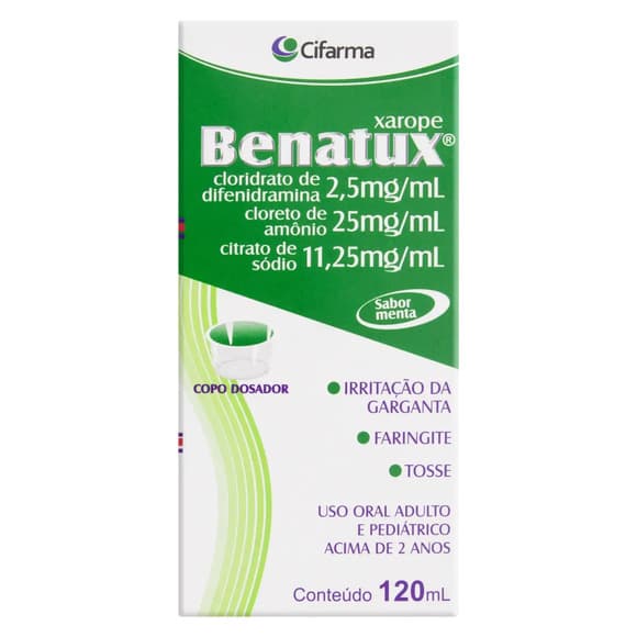 BENATUX xpe 120ml + cp med