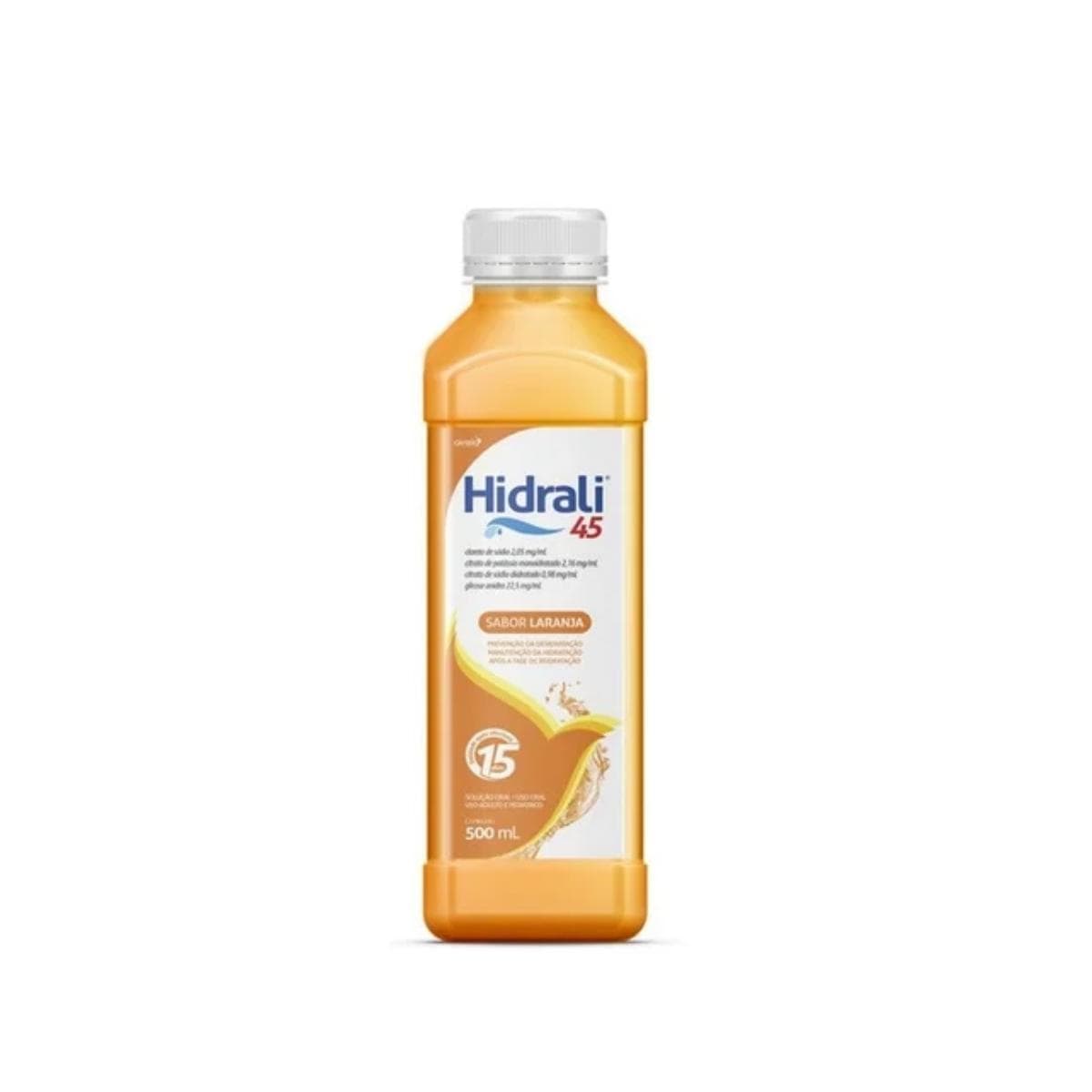 HIDRALI 500ML LARANJA