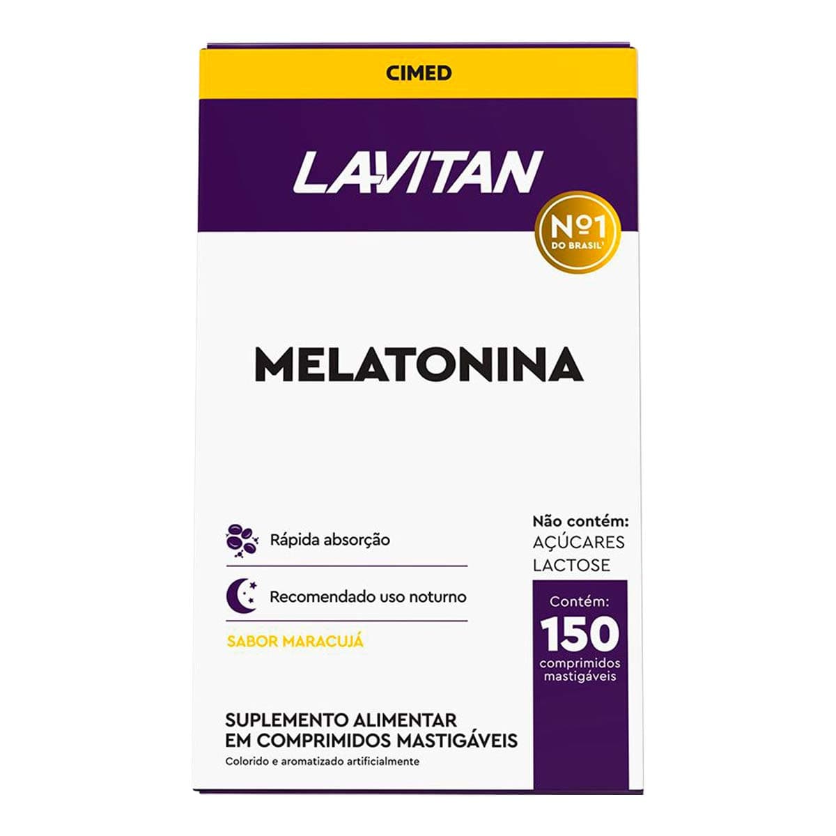 MELATONINA LAVITAN MARACUJA 150´S