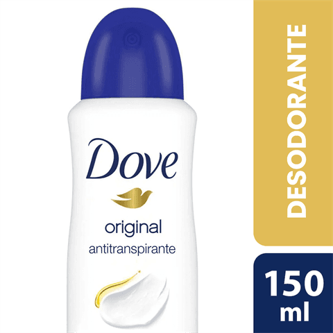 DESODORANTE DOVE 150ML ORIGINAL