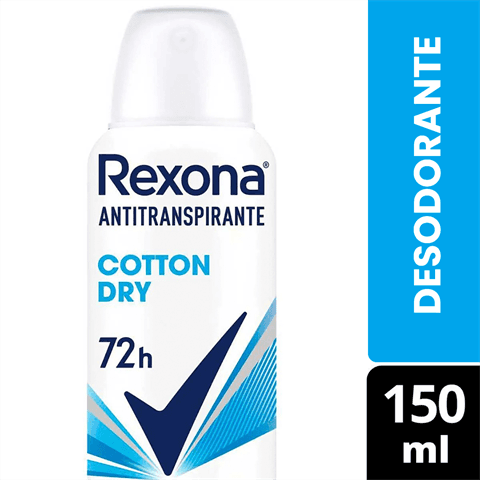 DESODORANTE REXONA COTTON DRY 150ML