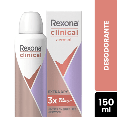 DESODORANTE REXONA CLINICAL 96G EXTRA DRY