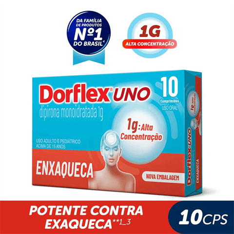 DORFLEX UNO 1G 10´S