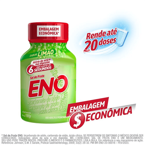 SAL DE FRUTA ENO 100G ABACAXI