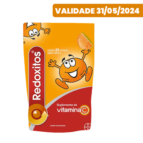 REDOXITOS CX 25 UNID LARANJA