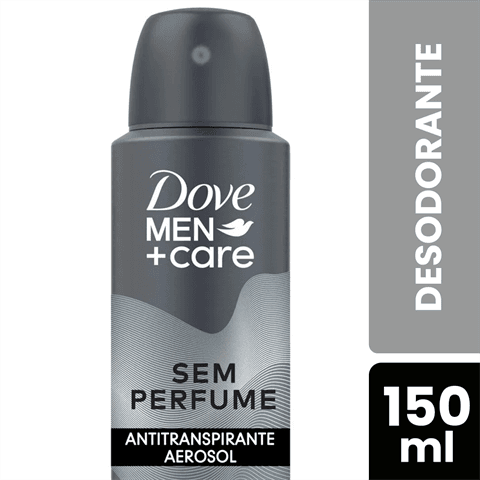 DESODORANTE DOVE MEN SEM PERFUME 150ML