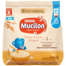 MUCILON ARROZ AVEIA 360G