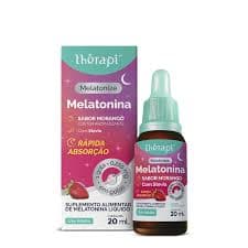 MELATONINA GOTAS MORANGO 20 ML THERAPI
