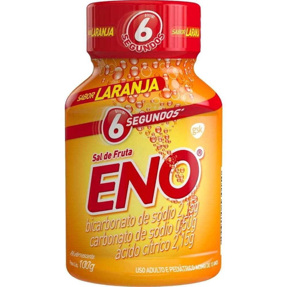 SAL DE FRUTA ENO 100G LARANJA